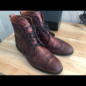 CUSTOM SIZED Allen Edmonds Dalton Boots